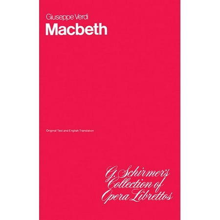 Macbeth : Libretto (Paperback)