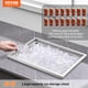 thumbnail image 2 of VEVOR - Hielera empotrable de acero inoxidable de 22" de largo x 17" de ancho x 12" de alto, contenedor de hielo comercial con tapa, barra de hielo para cocina al aire libre de 40 qt, 2 of 9