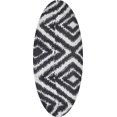 thumbnail image 5 of Lanco Ikat Diamond Decorative Throw Pillow, Set of 2, 16" x 16", Square,  Black/White, Geometric, 5 of 9