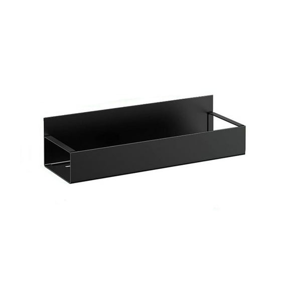 Vikakiooze Magnetic Spice Storage Rack Organizer For Refrigerator And Oven, Black Fridge Organizers And Storage