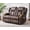 Brown, variant on ROOMARK Manual Recliner Loveseat with Massage, Heat & Speakers, Leather Reclining Sofa, USB Type-C Port, Omversized Home Theater Loveseat for Living Room (Loveseat)