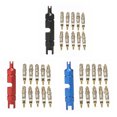 thumbnail image 4 of Bicycle Valve Core Aluminum Alloy Accessories Bicycle Valve Core Remover Mountain Bike Riding Portable Pocket Replacement Repair Tools Set Maintenance Black, 4 of 9