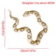 thumbnail image 2 of Fiudx Ofertas y liquidaciones Serpiente de simulación complicada descompresión broma divertida serpiente negra flor serpiente adulto niño juguete para regalo, 2 of 3