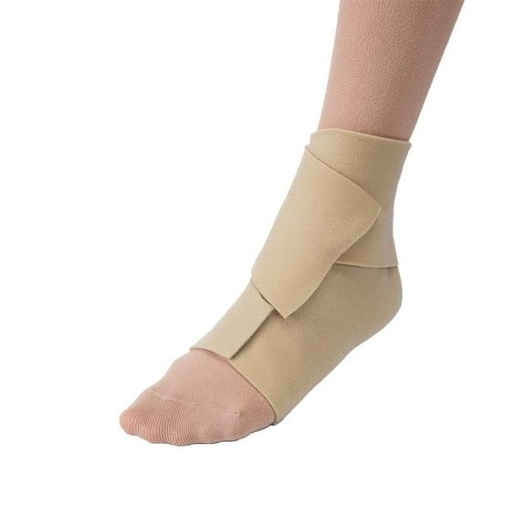 JOBST FarrowWrap Basic Compression Wraps, 30-40 mmHg, Footpiece, Tan, X-Small