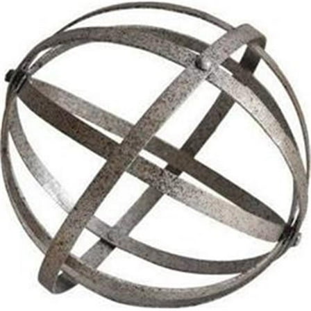 Silver Metal Orb 7 in. dia. Spheres