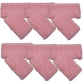 thumbnail image 6 of COUVER Cotton Terry Sports Wristbands, 1 Inch, 3 Pairs, Solid Light Pink, 6 of 7