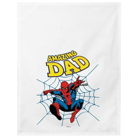 

Marvel Comics Spider-Man The Amazing Spider-Dad White Dish Towel