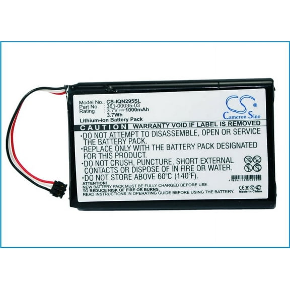 1000mAh Garmin 361-00035-07 361-00035-03 Battery for Nuvi 2789LMT Nuvi 2447 Nuvi 2557 Nuvi 2555LT Nuvi 2405LT Nuvi 2547 LMT