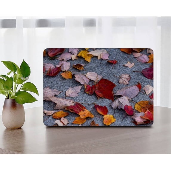 KSK KAISHEK Compatible with Old MacBook Air 13 inchs Case 2010-2017 Rel. Model A1466 A1369, Plastic Protective Case Hard Cover, Plants series 0214
