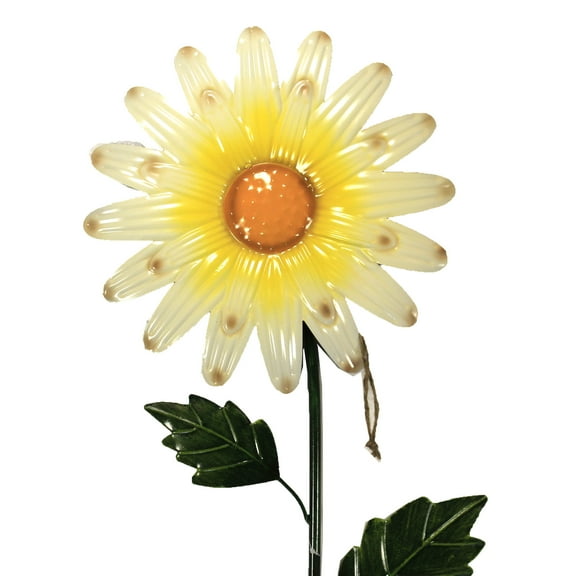 Home & Garden Daisy Flower Stake Metal Yard Decor Poke Flower Garden 31835618