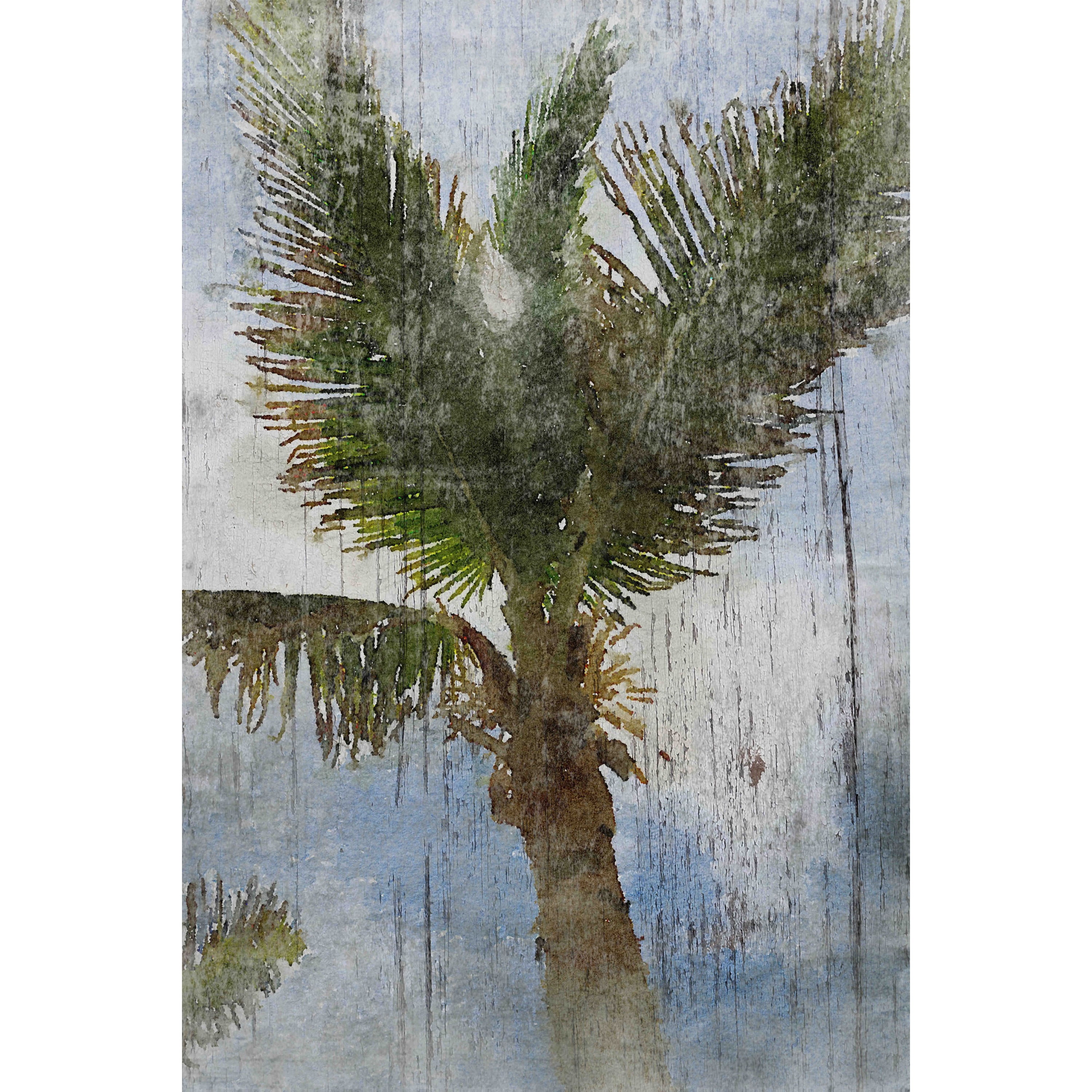 "Tropical Windy Day 22" by Irena Orlov Painting Print on Wrapped Canvas