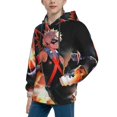 thumbnail image 2 of My Hero Academia Bakugo Katsuki Kids' Hoodie 3d Print Sweatshirt Soft Pullover Hooded With Big Pockets For Boys Or Girls Small, 2 of 8