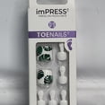 thumbnail image 5 of KISS imPRESS No Glue Pedi Press-On Toenails Includes 24 Nails, Prep Pad, 1 Manicure Stick, 1 Mini File, 5 of 5