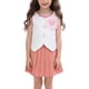 thumbnail image 2 of Conjunto de falda y top de moda sin mangas con falda plisada para niña en primavera., 2 of 9