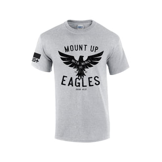Men's Tennessee Volunteers T-Shirt – Orange & White Football Team Graphic Tee, Heather Grey