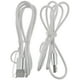 thumbnail image 1 of 2pcs USB Tipo C Cables Cables de carga portátiles Cables de carga rápida, 1 of 7