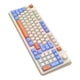 thumbnail image 2 of Teclado para juegos Sunnimix RGB con cable USB 94 Teclas Blanco azul, 2 of 8