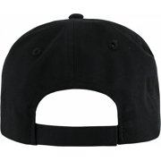 RapDom USA Flag Embroidered Operator Mens Cap [Black - Adjustable]