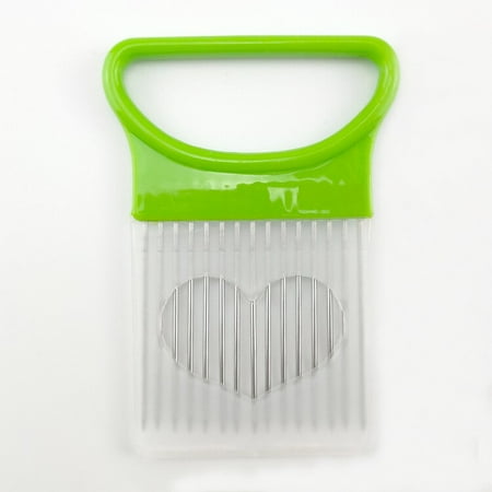 

Onion Slicer Safe Fork Tomato Fruit Vegetables Slicing Safety Aid Holder Cutting Chopper Chips Making Tool Magic Kitchen Gadgets
