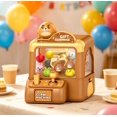 thumbnail image 5 of Mini Animal Claw Machine Electronic Arcade Game - Cute Animals Theme Indoor Party Game, Easy Operate Adults All Ages, Compact Space-Saving, Home Party Entertainment Office Fun, C, 1pc, 5 of 8