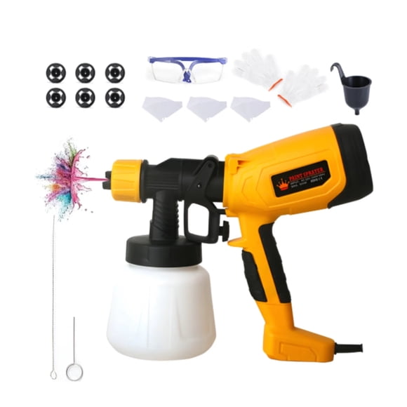 Pistola Para Pintar Electrica Pulverizador Pintura 1400ml