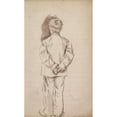 thumbnail image 3 of Charles Samuel Keene 12x18 Black Modern Framed Museum Art Print Titled - Sketchbook Drawing (Between 1846 and 1852), 3 of 5