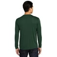 thumbnail image 2 of Sport-Tek Long Sleeve Tee (ST350LS) Forest Green, L, 2 of 4