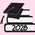 thumbnail image 3 of CafePress - Class Of 2028 Graduate Kids Light T Shirt - Light T-Shirt Kids XS-XL, 3 of 4