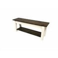 thumbnail image 4 of LILLIAN HOMESTEAD BENCH WITH SHELF-30, 4 of 5