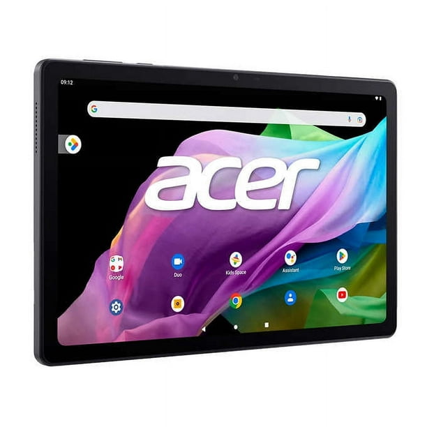 Acer Emblématique 10" Tablette - 2K IPS Écran Tactile MediaTek Mt8183c 4G DDR4 Ram 64G Lecteur Flash Android 12 - Excellent Recertifié avec 1 An de Garantie du Fabricant Acer