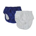 thumbnail image 1 of Uni - Adulte Lot de 2 Couvre-Couches de Bain, Marine Blanc, Grand, 1 of 2