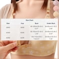 thumbnail image 3 of Xucatan Women's Floral Embroidered Wireless Nursing Bra, Breathable Mesh Hollow Out Trim, Soft Nylon Stretch Adjustable Straps, Smooth Pullover Maternity Sleep Style Gift, 3 of 4