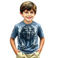 thumbnail image 3 of Gyexs Kids Halloween T-Shirt Short Sleeve Festival Halloween Shirt Clothes for Toddler Boys, 3 of 4