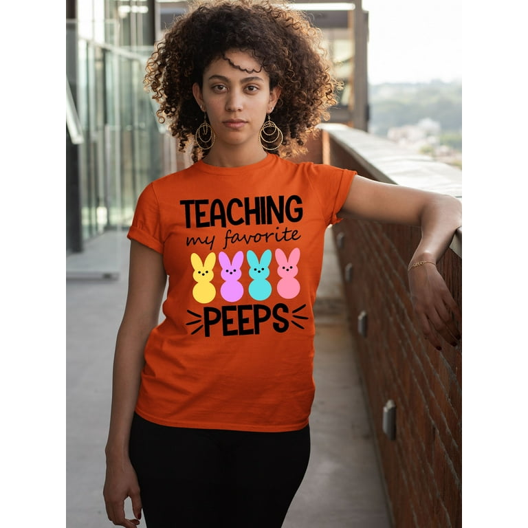 Teacher Of The Most Awesome Peeps Shirt Easter Bunny Eggs T-Shirt Teacher Of The Most Awesome Peeps Shirt Easter Bunny Eggs T-Shirt