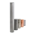 thumbnail image 3 of 5pc Equal Mass Metal Cylinders Set - Zinc, Copper, Aluminum, Tin & Lead - For Studying the Relationship Between Density & Mass - Eisco Labs, 3 of 3