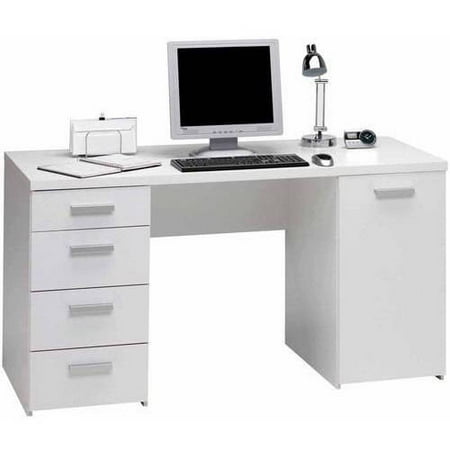 Tvilum Whitman Plus Desk White Walmart Com Walmart Com