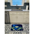 thumbnail image 3 of Carolines Treasures MW1101RUG Crab Blue Machine Washable Memory Foam Mat, 3 of 4