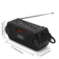 thumbnail image 3 of Xubinwww Wireless Speaker Wireless Portable Speaker Black Good Sound Quality External Speakers Computer Speakers for Desktop with Sub Computer Speakers with Microphone Speakers Wi Gaming Wireless, 3 of 6