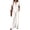 GO15_White, variant on Resicozy 2 Peice Cotton Linen Sets for Women Short Sleeve Shirts Wide Leg Pants Comfy Breathable Summer Outfits Green XL
