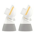 thumbnail image 1 of Medela PersonalFit Flex Replacement Connectors, 2 per Pack, Compatible with Pump In Style MaxFlow, Swing Maxi and Freestyle Flex Breast Pumps, Authentic Medela Spare Parts, 1 of 4