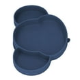 thumbnail image 1 of Plato De Comida Para Bebé, 3 Divisores, Forma De Oso Lindo, Placa De Succión De Silicona Para Bebé Para Bebé, 1 of 8