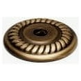thumbnail image 4 of Alno A813-1P-SN Rope 1" Diameter Cabinet Knob Backplate - Nickel, 4 of 6