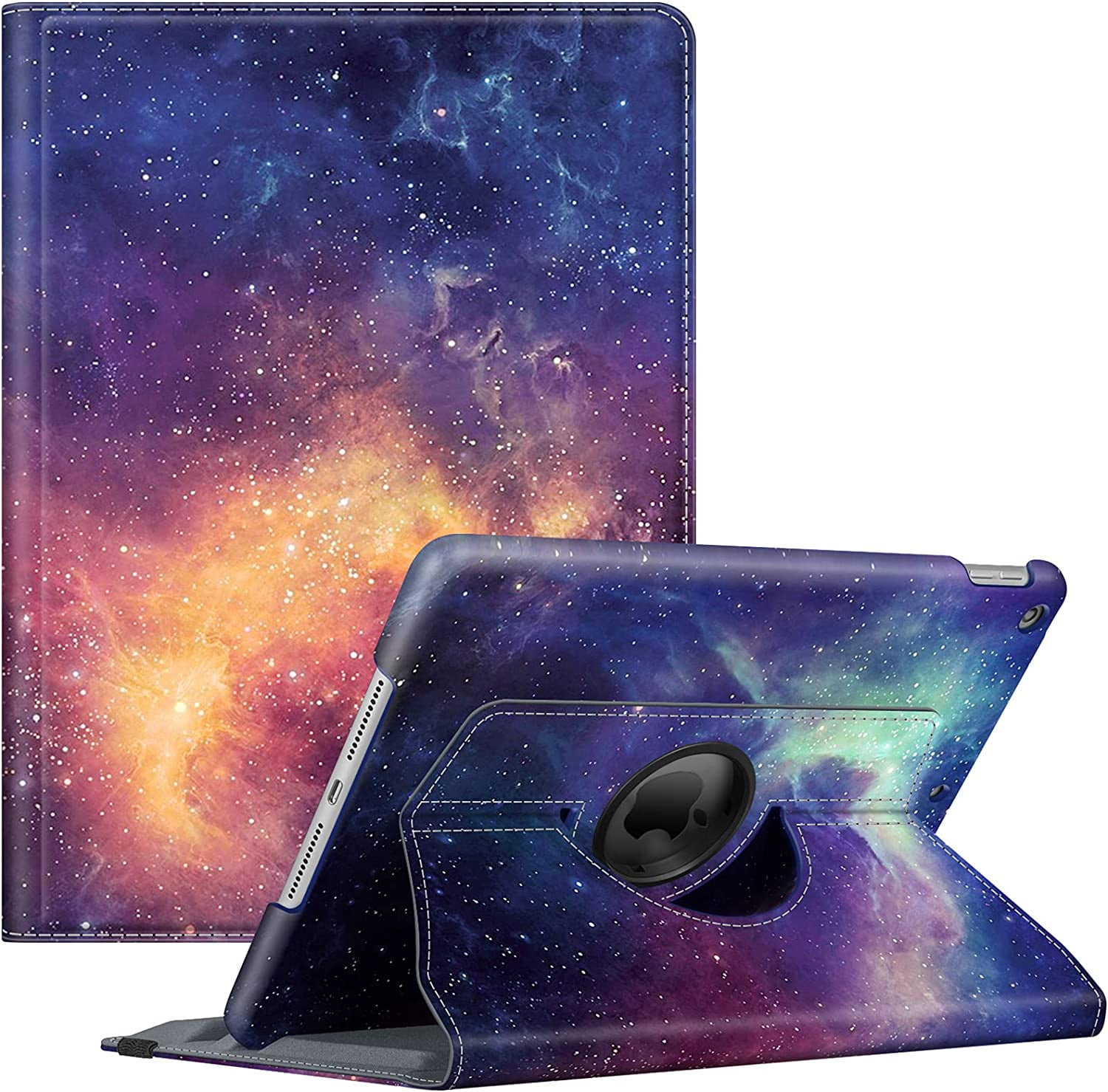 ESR Case Compatible With IPad 9th Gen (2021)/ 8th Gen (2020)/7th Gen (2019), Folio Case With Book Cover Design, Auto Sleep And Wake, Pencil Holder, Dual-Angle Viewing Stand, Urban Series, Knight Price - View #7