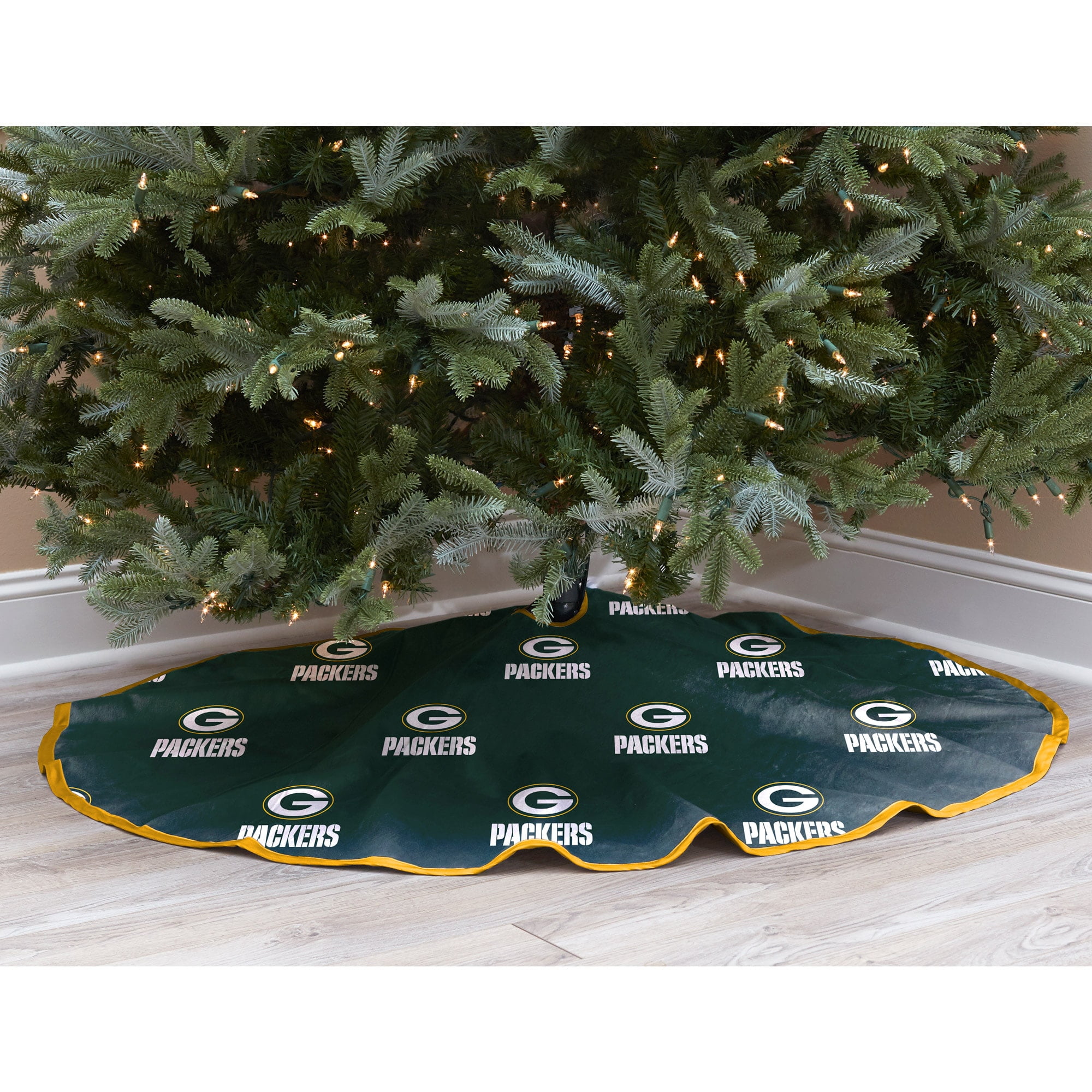 packers tree skirt