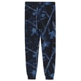 thumbnail image 4 of Men's Camouflage Print Jogger Pajama Pants, Drawstring Two Pocket Cuffed Lounge Sleep Trousers Nightwear Slacks, Blue, 3XL, 4 of 6