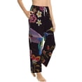 thumbnail image 2 of Xecao Humming Bird Women's Straight Lounge Pajama Pants: The Epitome of Relaxed Sleepwear, 2 of 9