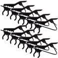 thumbnail image 1 of LEEYNEER 10 Pcs Microphone Lavalier Microphones USB Support de Haut-Parleur Noir, 1 of 8