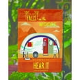 thumbnail image 3 of Be in the Woods  Camper Garden Flag, 3 of 5