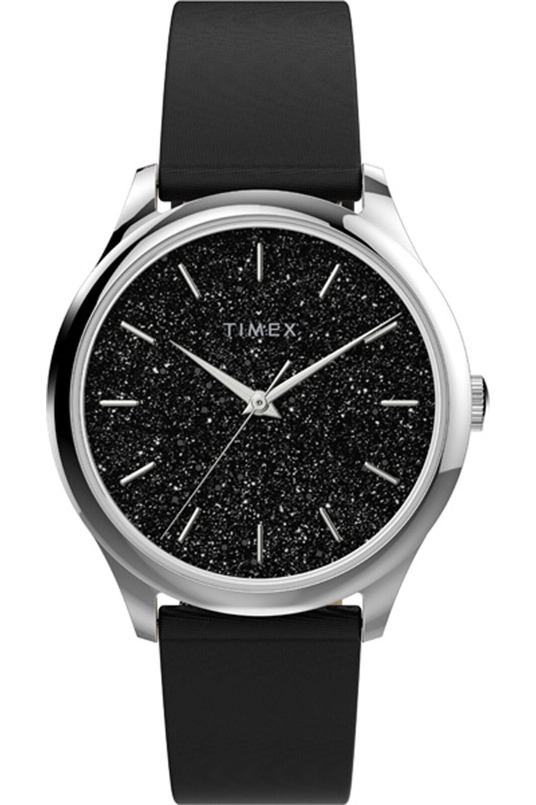 Timex TW2V01100 Women's Analog Watch Black Strap