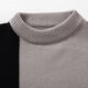 thumbnail image 3 of Gibobby Suéter cuello redondo hombre Sudadera de Cuello Redondo, Sudadera de Forro Polar para Hombre, Ropa teñida Sudadera para Hombre(Gris,Grande), 3 of 5